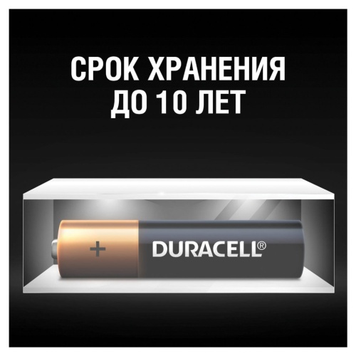 Батарейки алкалиновые Duracell Basic LR03 (AAA) 12 шт (451362) фото 3